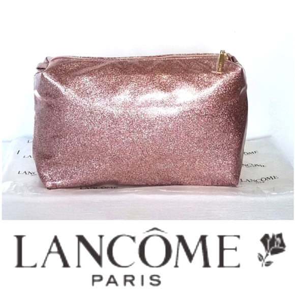 Lancôme Metallic Zip Top Cosmetic Bag ⭐⭐⭐HOST PICK! - Picture 1 of 10